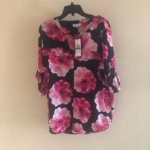 NWT Floral pink Calvin Klein XL